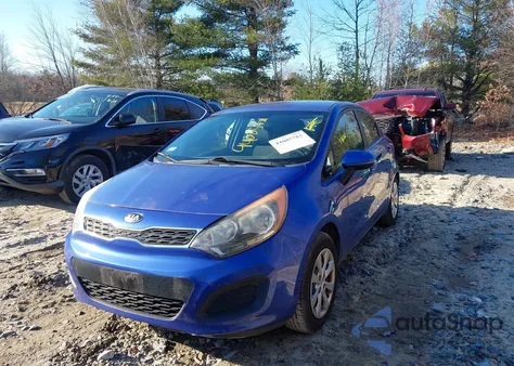 2013 Kia Rio Ex z USA, uszkodzony, nr VIN KNADN5A32D6208387